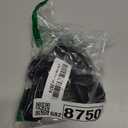 Car Hooks for Headrest, 2Pcs Seat Back Storage Hook Luxurious Leather 100% Metal Multifunctional Car Hanger & Holder for Heatrest, Seat, Bag, Purse (Black)