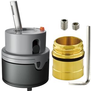RP50587 Cartridge Compatible with Delta DST Single Handle Kitchen and Lavatory Faucets 36mm,Includes RP51503 Bonnet Nut