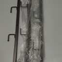 SWTYMIKI Over The Door Purse Organizer - Wall Mounted Handbag Organizer with 16 Hooks and Metal Basket, Hanging Purse Storage Rack Holds up to 16 Bags, Bag Rack Can Use As 1/2 Part, for Door, Closet (9-Tier, Brown)