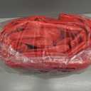 ZOBER Upright Christmas Tree Storage Bag With Drawstring Hem- Fits 9 Ft Trees - Plastic, Waterproof Christmas Tree Bag For Storage Box For Xmas - Strong, Durable Handles - Red