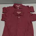 French Toast Boys' Short Sleeve Pique Polo Uniform Shirt, Size: 2T, Pack of 2