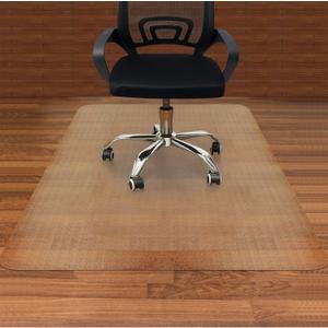 AiBOB Chair Mat for Hardwood Floor, 36 X 48 inches Desk Chair Mat for Wood and Tile Floors, Protection Mats for Office and Home, Easy Glide for Chairs (Clear)