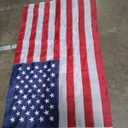 American Flag 60"x36, Heavy Duty 420D Nylon Outdoor UV Fade Resistant USA Flag,Sewn Stripes Embroidered Stars and Tough Brass Grommets 