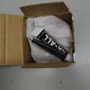 Shower Head Holder All Metal Handheld Shower Wand Bracket Adhesive Shower Wall Mount Holder Brass Shower Spray Holder Brushed Nickel, Drill Free Glue Installation