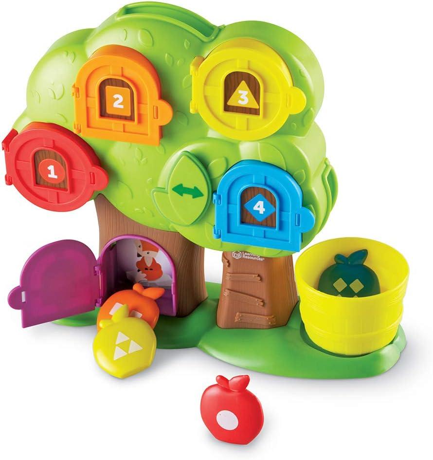 Learning Resources Hide & Seek Learning Treehouse, Number Toddler Games, Color Recognition, Gifts for Boys and Girls, Ages 2 +
