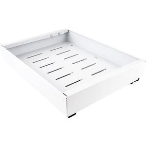 Crystal Lemon Pull Out Cabinet Organizer - Adjustable Width Pullout Drawer for Cabinets, Easy Installation with Adhesive or Screws, Single Pack - Perfect Pull Out Kitchen Cabinet Organizer (1)