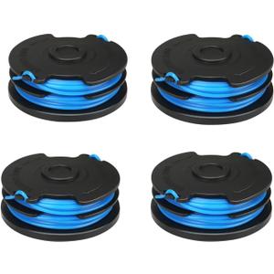 30ft 0.065" 88512 Dual Trimmer Line Compatible with Toro 51480 Electric String Trimmer 4 Pack