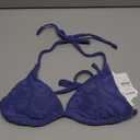 Roxy Women’s Bikini Top – Adjustable Straps, Removable Pads, UPF 50+, QuickDry, Swimwear Top, Beachwear, Purple, Size M