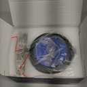 QZQ Aquarium Air Pump, Quiet Fish Tank Air Pump with Dual Outlets, 3W/5W Powerful Adjustable Oxygen Pump with Accessories, Aquarium Bubbler Aerator for Fish Tank Up to 120 Gallon (5W)