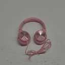 USB C Headphones Wired, Over Ear USB C Wired Headphones with Microphone, Volume Control, HD Stereo Sound, Foldable USB Type C Headphones for Adult/Teens/Chromebook/Laptop/Computer/iPhone,Pink