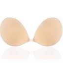 Niidor Adhesive Bra Strapless Sticky Invisible Push up Silicone Bra for Backless Dress with Reusable Nipple Covers, D