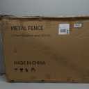 INJOPEXI Decorative Garden Fence 12 Panels 23.6ft (L)36in (H) Garden Fences with 12 Panels Rustproof Wire No Dig Rabbit Animal Barrier Fencing Rabbit Dog Fence for Yard Patio Outdoor - Without Gate