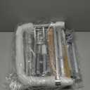 PELEGON Toilet Safety Rails (350 lb) - Adjustable Toilet Safety Frame & Rails, Toilet Safety Rail for Elderly Adults, Toilet Handles for Seniors, Toilet Bars for Elderly, Disabled & Handicap - Grey (Gray)