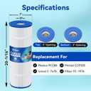 CCP320 Pool Filter Cartridges 4 Pack, for Pentair Clean & Clear Plus 320