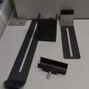 hygger Aquarium Light Riser Fits 957 978 999 918, Universal Fish Tank Light Holder Adjustable Led Aquarium Light Mounting Bracket, Sturdy Aluminum Ultra Wide Base 1.7''