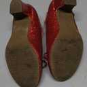 Osinnme Girls Dress Shoes Princess Shoes Sparkle Toddler High Heels Wedding Party Prom Footwear Cute Flower Mary Jane Pumps for Little Kids 2