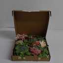 Waipfaru Flower Garland Decorations, 6.07Ft Pink Floral Rose Garland, Artificial Eucalyptus Greenery Vines with Flowers for Wedding Table Runner Centerpieces Backdrop Room Decor (Pink) (1 Pack)