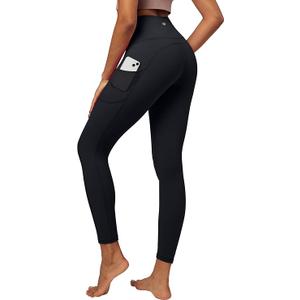 High Waist Yoga Pants with Pockets, Leggings for Women Tummy Control, Workout Leggings for Women 4 Way Stretch 2 PCS XXL