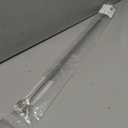 Rod Desyne 7/16" Decorative Spring Tension Rod, 36-54 inch, Satin Nickel