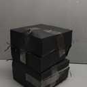 18PCS Burgundy Red Velvet Christmas Ornaments Set  Large Flocked Shatterproof Baubles for Xmas Tree Decoration, Hanging Ornaments for Holiday & Home Dcor (Burgundy Red, 3 Inch / 8 cm)