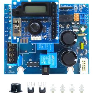 GLX-PCB-RITE Main Circuit Board & GLX-PCB-DSP Display Board Fits The Hayward/Goldline Aqua Rite Saltwater Chlorinator for Pool Chlorinators Replacement Hayward Aquarite Circuit Board