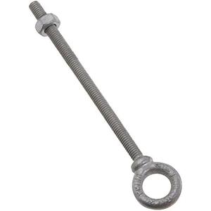 National Hardware N245-142 3260BC Eye Bolt in Galvanized, Pack 2