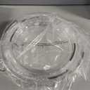 LAMU 3 Pack Lazy Susan Organizer Turntable for Cabinet, Pantry Organizers and Storage, Rotating Condiment Organizer for Kitchen, Table Top, Fridge, Countertop, Spice Organization, 9.25'' 10.6'' 12'' (Clear)