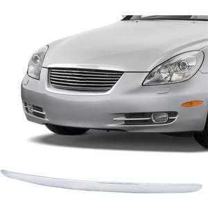 labwork Front Hood Bonnet Trim Upper Chrome Moulding Replacement for Lexus SC430 2002-2010