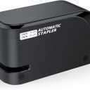 Automatic Stapler - Compatible with 24/6 and 26/6 Staples - Electric Stapling for Office and Home - 25-Sheet Capacity - Battery or USB Powered