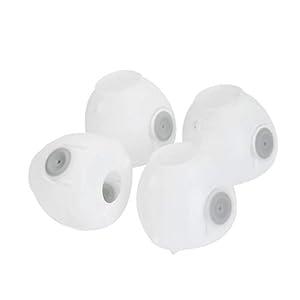 Mom's Choice Gold Awards Winner - EUDEMON 4 Pack Baby Safety Door Knob Covers Door Knob Locks (not Suit for All Door knobs)