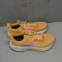 Brooks Womens Ghost 17 Neutral Running Shoe (10, Apricot/Grey/Pink)