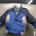 OshKosh B'Gosh Boys' Ski Jacket and Snowbib Snowsuit Set (Little Boys, 7, Deep Navy/Wolf Grey)