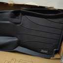 3W Floor Mats Fit for Mercedes Benz E-Class 2024 2025 2026 TPE All Weather Custom Fit Floor Liner for E300 E320 E350 E400 E550 E63, 1st&2nd Row Full Set Car Liners Black