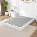 King Box Spring 8 Inch, 3000lbs Heavy Duty Box Spring King Bed Base Metal Mattress Foundation, Easy Assembly, Noise Free