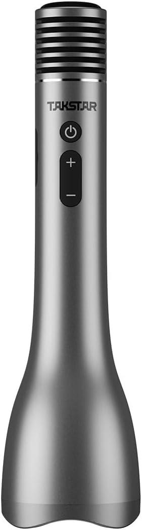 TAKSTAR DA12 Bluetooth Wireless Microphone & Voice Amplifier, Microphone with Speaker, 4 Sound Effects & TF Interface, 12W Portable Handheld Mic for Karaoke, Meeting, Outdoors, Speech, Party, Teacher
