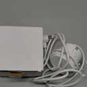 Recessed Power Grommet 3-inch Hole, 15W Wireless Charger, 20W USB C Fast Charging Station,2 AC Plug, Flush Mount Countertop Outlet, Workspace Essential Desk Hole Cover for Cables White