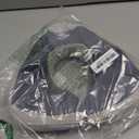 Face Down Pillow for Eye Surgery Recovery & Vitrectomy - Prone Headrest for Retinal Detachment, Stomach Sleepers & Massage - Adjustable Strap, Removable Cover (Grey)