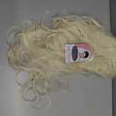 Anime Cosplay Wigs Womens Long Wavy Beige Princess Wig Halloween Costume Party Synthetic Wigs