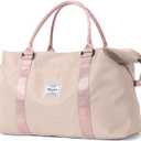 HYC00 Travel Duffel Bag,Carry-on Overnight Weekender Bags for Women,Sports Tote Gym Bag with Wet Pocket