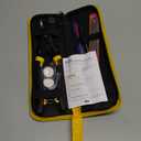 XOOL Round & Oval Leather Hole Punch Set, Upgraded Long Handle Revolving Punch Plier Kit for Belts, Watch Bands, Straps, Dog Collars, Saddles, Shoes, Fabric, DIY Home & Leather Craft Project