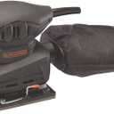 BLACK+DECKER Electric Sander, 1/4 Sheet, 1.5-Amp (BDEQS15C)