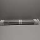 Cordless Roller Shades for Windows Blackout Window Blinds Thermal Insulated Privacy Protection for Day and Night, Inside or Outside Mount for Home Office Bathroom (45" W x 72" H, Dark Gray)