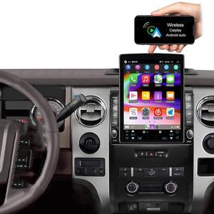 Wireless Double Din Car Stereo Radio for Ford F150 2009-2014 with Carplay/Android Auto,9.7 Touch Screen Android 13 Car Radio with GPS Navigation BT WiFi Mirror Link Backup Camera,2G RAM 32G ROM