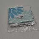 DFXSZ Sky Blue Flower Pillow Covers 16x16 Inch Set of 2 White Gray Colored Throw Pillows Outdoor Waterproof Decor for Living Room Sofa Patio Furniture Garden Floral Polyester Pillow Covers 002M16