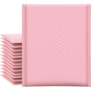 UCGOU Bubble Mailers 7.25x12 Inch Light Pink 25 Pack Poly Padded Envelopes Small Business Opaque Packaging Postal Self Seal Waterproof Boutique Bulk Mail Shipping Bags for Jewelry Makeup Supplies #1