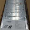 3FT Portable Wheelchair Ramp, Non-Slip Aluminum Folding Handicap Ramp, 800 LBS Capacity Door Threshold Ramps for Home Steps, Scooter Ramp for Car, Doorways, Curbs, Stairs, Cart, Wheel Chair Steps (3FT (Usable height 3-9 inch))