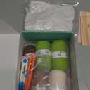 Crochet Kit for Beginners - Crochet Starter Kit with Step-by-Step Video Tutorials, Learn to Crochet Kits for Adults, DIY Knitting Supplies, 4 Pack Plants(40%+ Yarn)