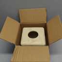 Natural Travertine Tissue Box Cover  Modern Resin Cube Holder for Bathroom, Bedroom, Office  Decorative Square Tissue Box for Countertop, Nightstand, Vanity & Desk  Heavy&Sturdy