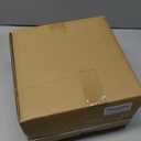 Tampon Holder for Bathroom Decor, Feminine Product Organizer with Lid and Drawer, Shark Week Tampon Storage, Wood Pad and Tampon Organizer for Toilet Organizer, Bathroom Accessories Box for Girl Stuff (White)