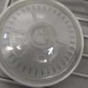 LEVERLOC Soap Dish, Soap Bar Holder for Shower Suction Cup Wall Mounted, Stainless Steel No-Drilling Removable Waterproof Sponge Holder for Bathroom Bathtub Kitchen Sink, Keep Dry, White (5.7" * 4.8")